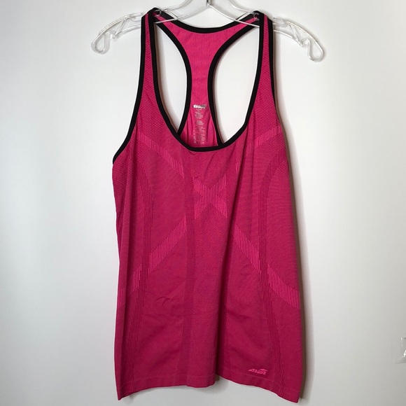 Avia Women's Black and Pink Athletic Workout Gym Tank Top XXL 2XLARGE PLUS SIZE - Picture 1 of 6